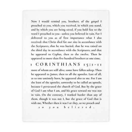 1 CORINTHIANS BLANKET