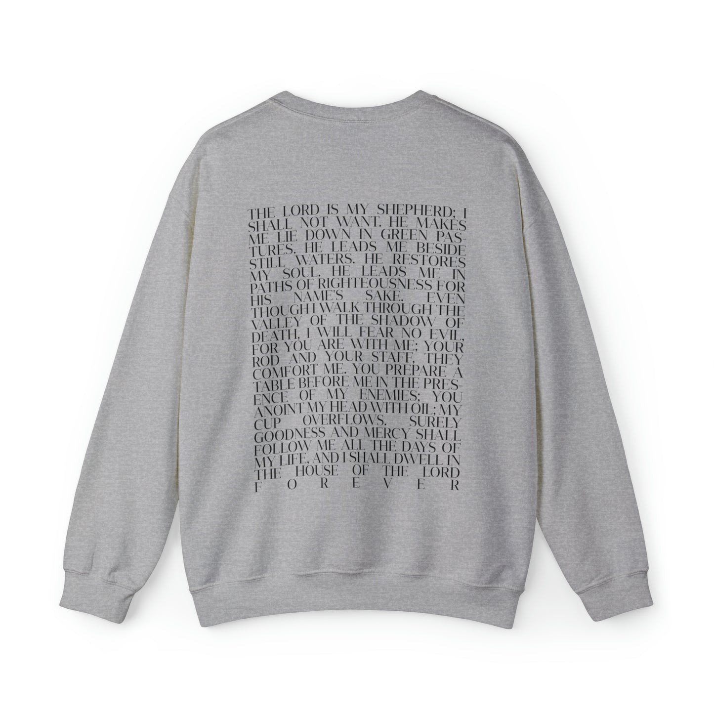PSALM 23 CREWNECK