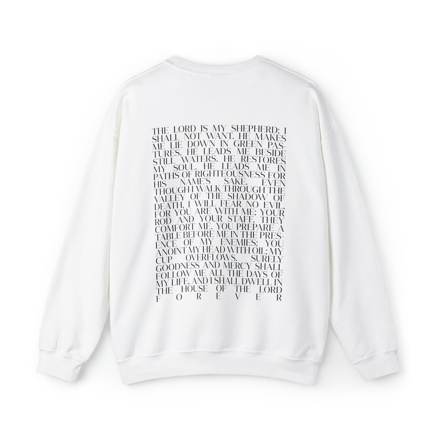 PSALM 23 CREWNECK